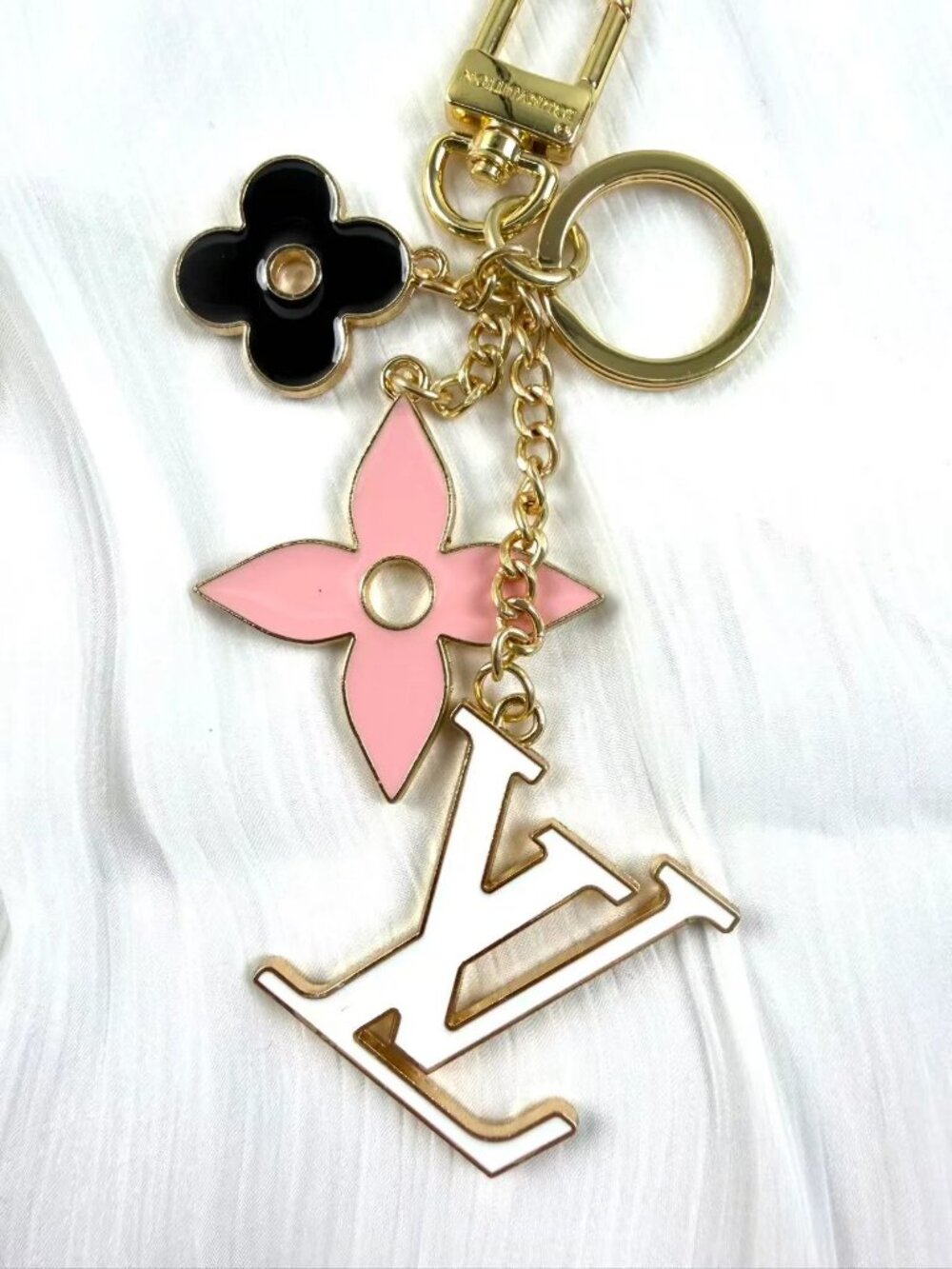 NEW! EXQUISITE LV "Luxury Vibes" BAG CHARM KEYCHAIN